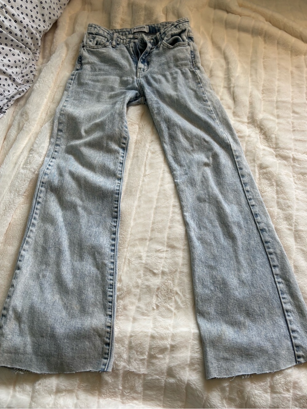 RSQ Pale Blue Relaxed-Fit Denim Jeans